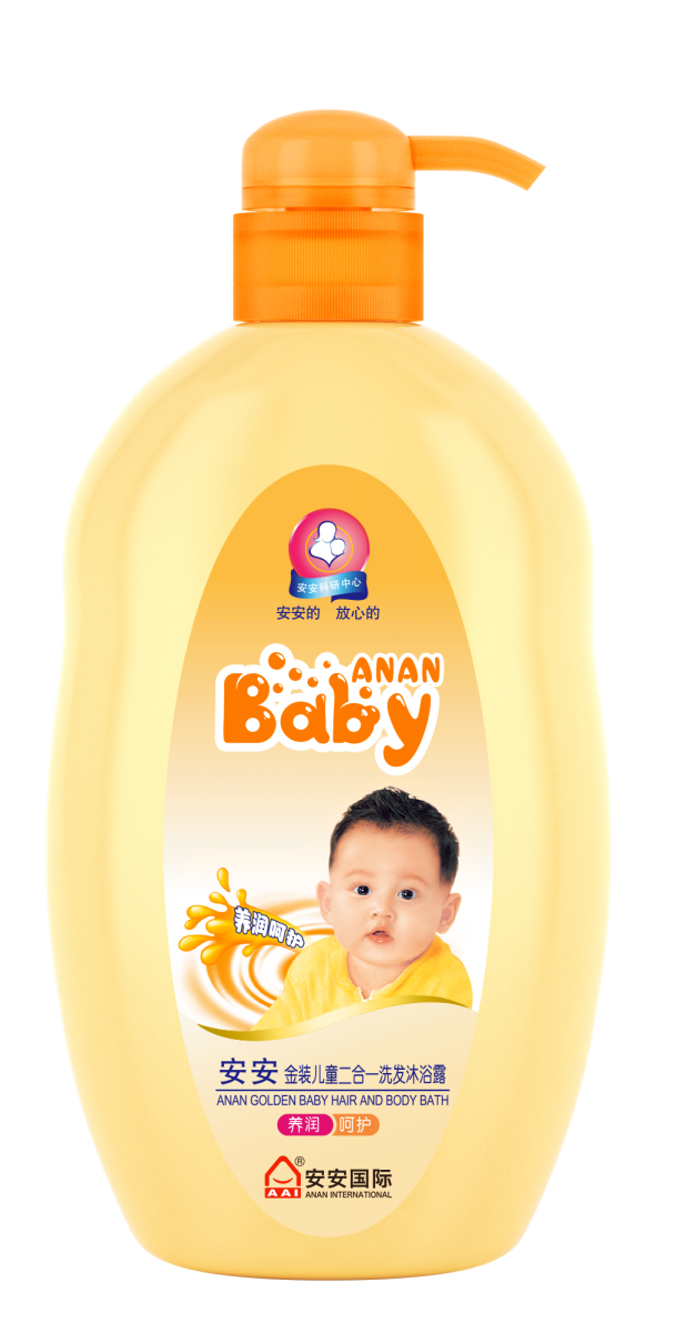 bevictor伟德金装儿童二合一洗发洗澡露 养润呵护